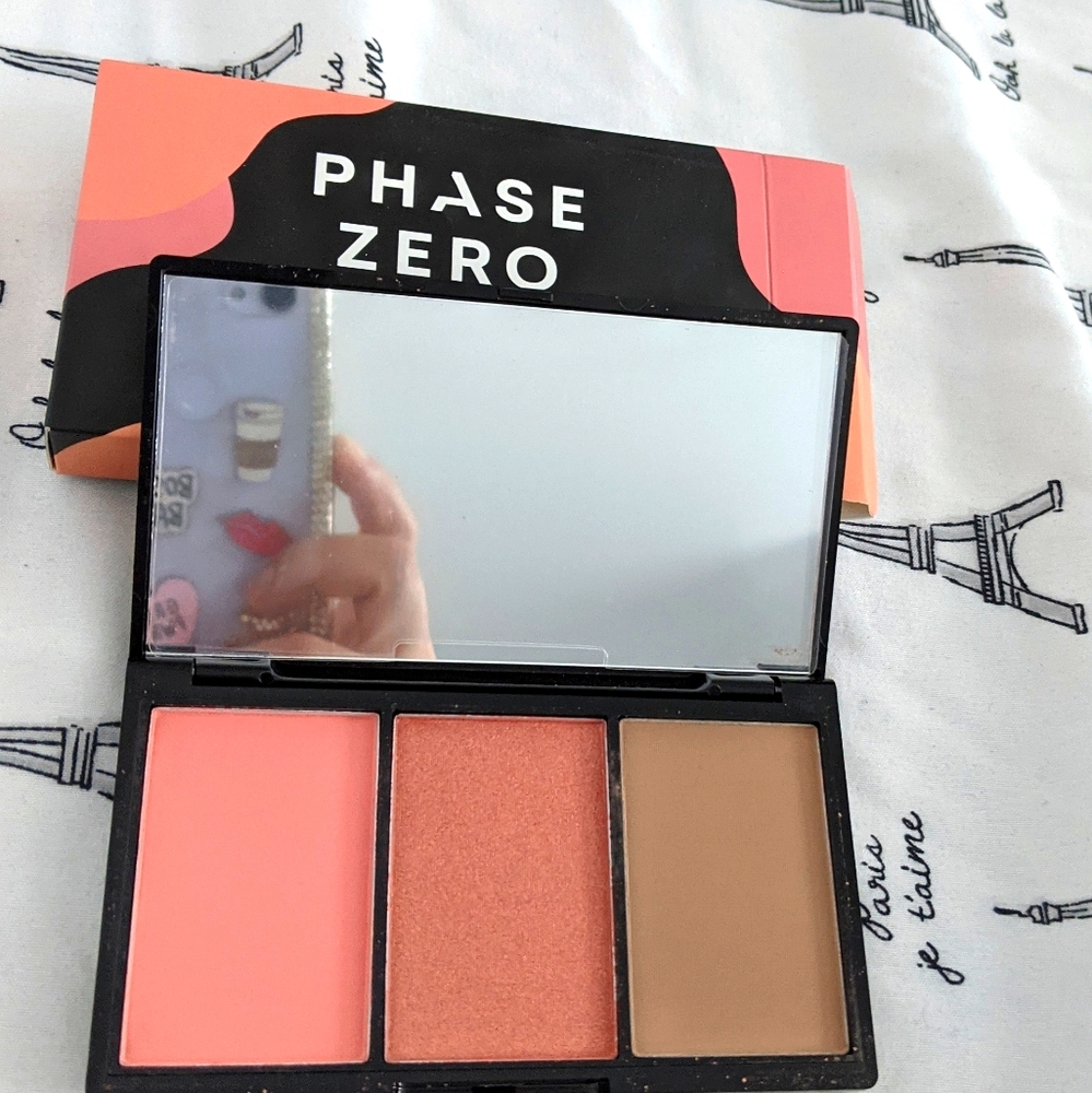 Blush bronzer trio
